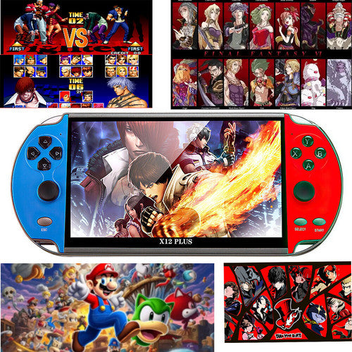 X12 Plus 7″ Handheld Game Console – 20,000+ Retro Games