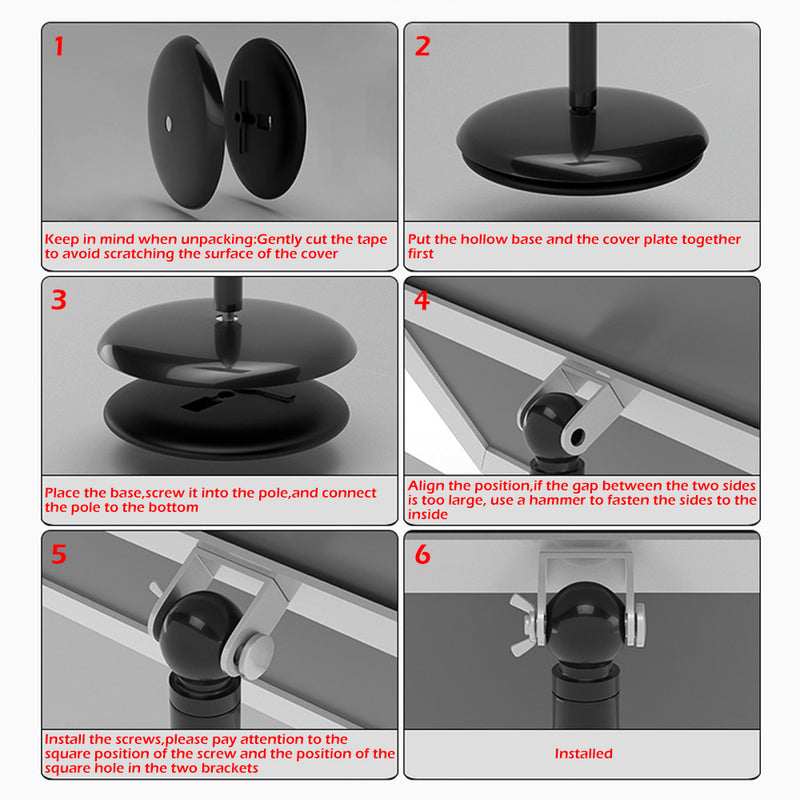 A4 Floor Poster Stand Pedestal Sign Holder