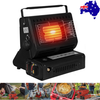 Portable Camping Gas Heater – Outdoor Heating Stove (Black, AU)