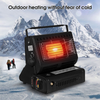 Portable Camping Gas Heater – Outdoor Heating Stove (Black, AU)