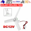 12V Portable Ceiling Fan 3 Blade Caravan Camping