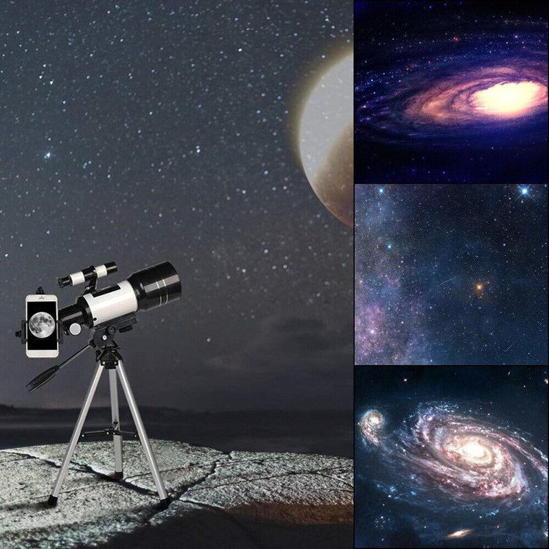 150x Astronomical Telescope with Tripod & Phone Adapter