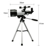 150x Astronomical Telescope with Tripod & Phone Adapter