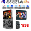 Gray Retro Handheld Game Console – 128GB, 10,000+ Games