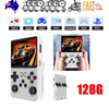 128GB White Retro Handheld Console – 10K+ Games