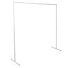 2.2m White Square Wedding Arch – Backdrop Display Stand