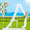2.2m White Square Wedding Arch – Backdrop Display Stand