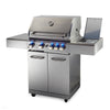 EuroGrille 5-Burner Gas BBQ Grill – Stainless Steel