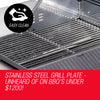 EuroGrille 5-Burner Gas BBQ Grill – Stainless Steel