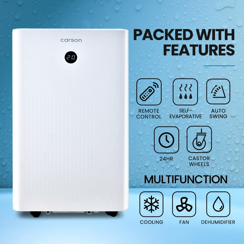 CARSON 3.5kW Air Conditioner & Dehumidifier