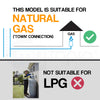 Bromic Supaheat II Natural Gas Indoor Room Heater