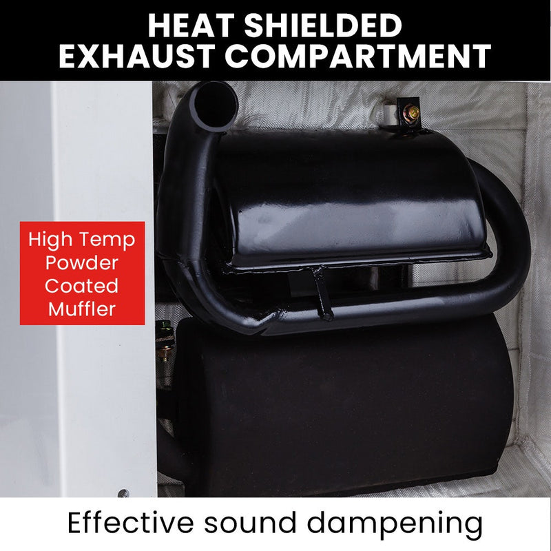 GENPOWER 8.4kW/6kW Single-Phase Diesel Generator (Key Start)