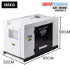 GENPOWER 8.4kW/6kW Single-Phase Diesel Generator (Key Start)