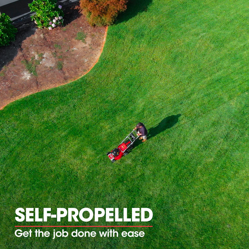 Baumr-AG 248CC 21" Petrol Lawn Mower – 4-in-1, Self-Propelled, E-Start