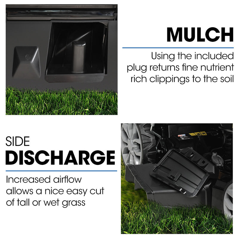 POWERBLADE 200CC Self-Propelled Lawn Mower 20" – E-Start, 4-Stroke