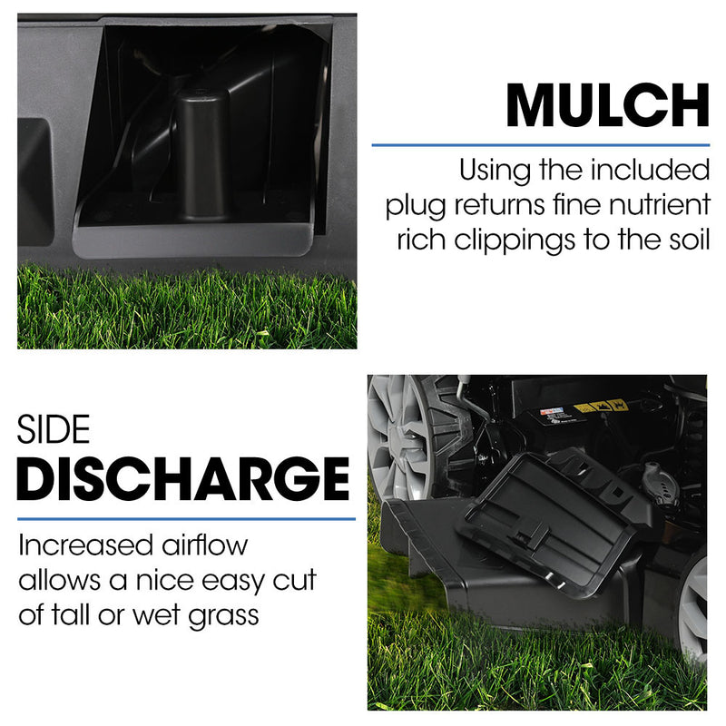 POWERBLADE 20" 200CC Petrol Lawn Mower – Self-Propelled, 4-Stroke