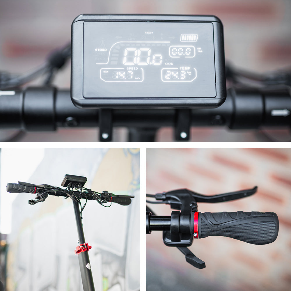 VALK Fusion 7 Electric Scooter – 800W 48V 13Ah, 50km Range, Seat Option