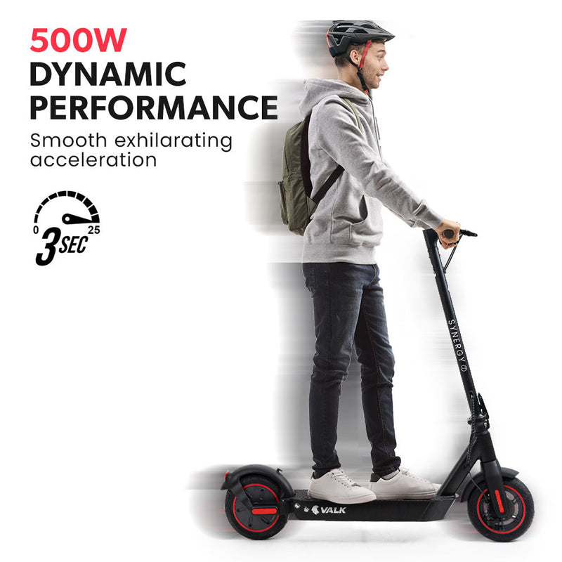VALK Synergy 7 MkII 500W Electric Scooter – 37V 15Ah, Foldable