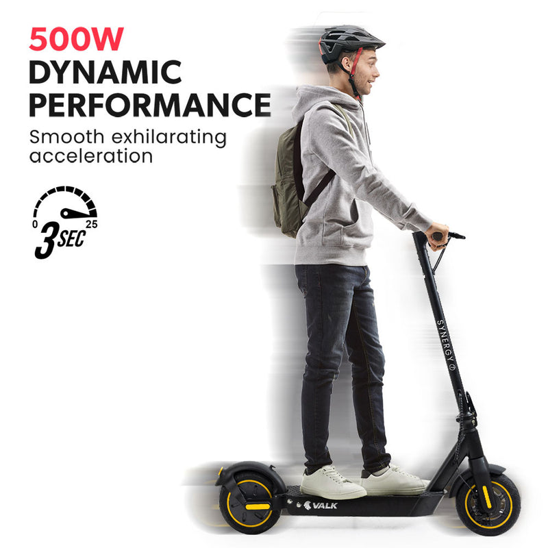 VALK Synergy 7 MkII 500W Folding Electric Scooter – 15Ah 37V