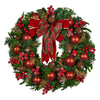 71cm Christmas Wreath – Pre-Festive Door & Wall