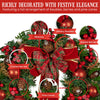 71cm Christmas Wreath – Pre-Festive Door & Wall