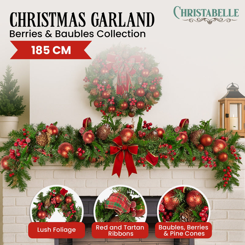 185cm Christmas Garland