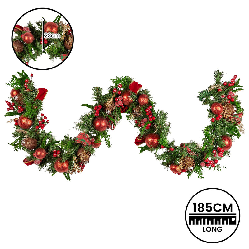 185cm Christmas Garland