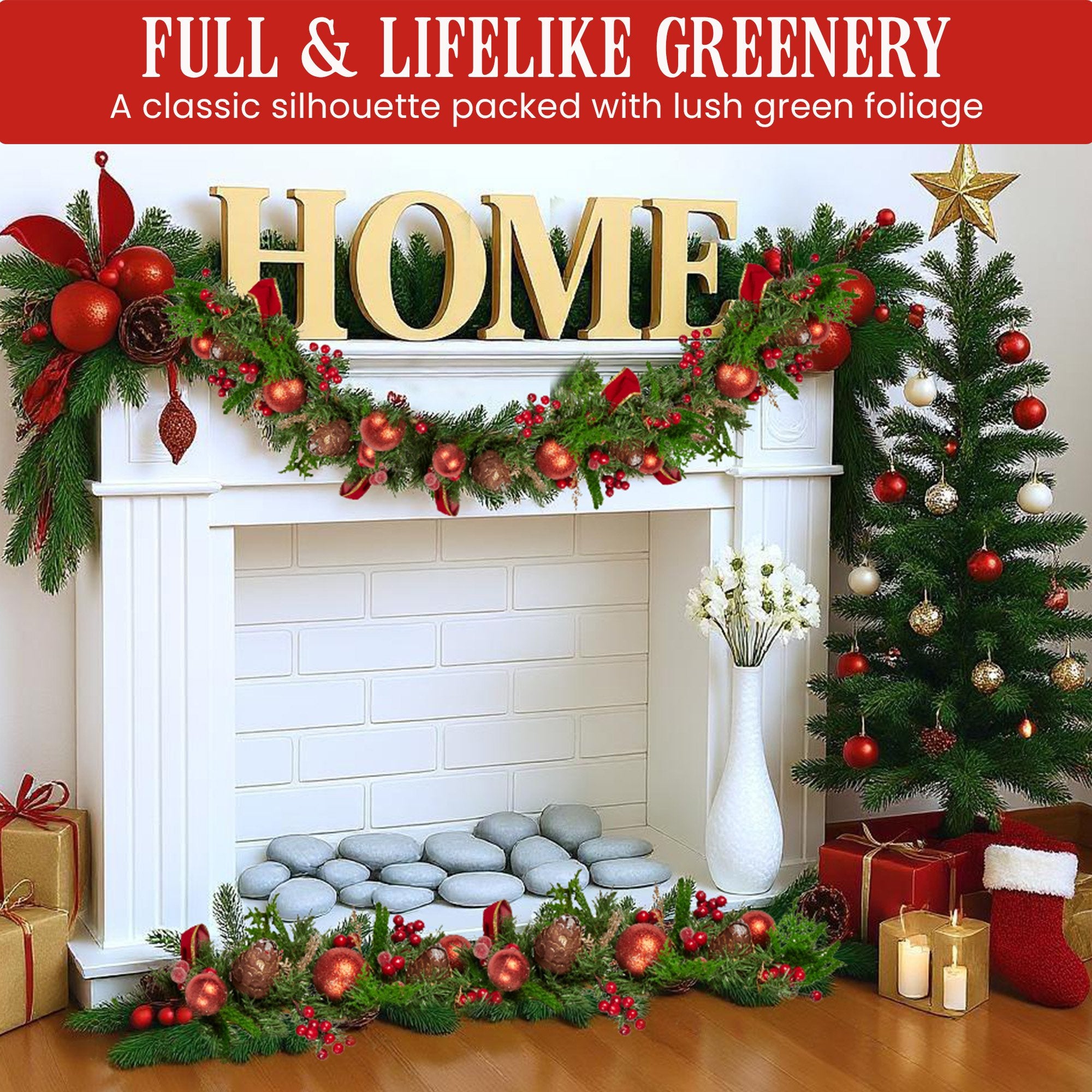 185cm Christmas Garland