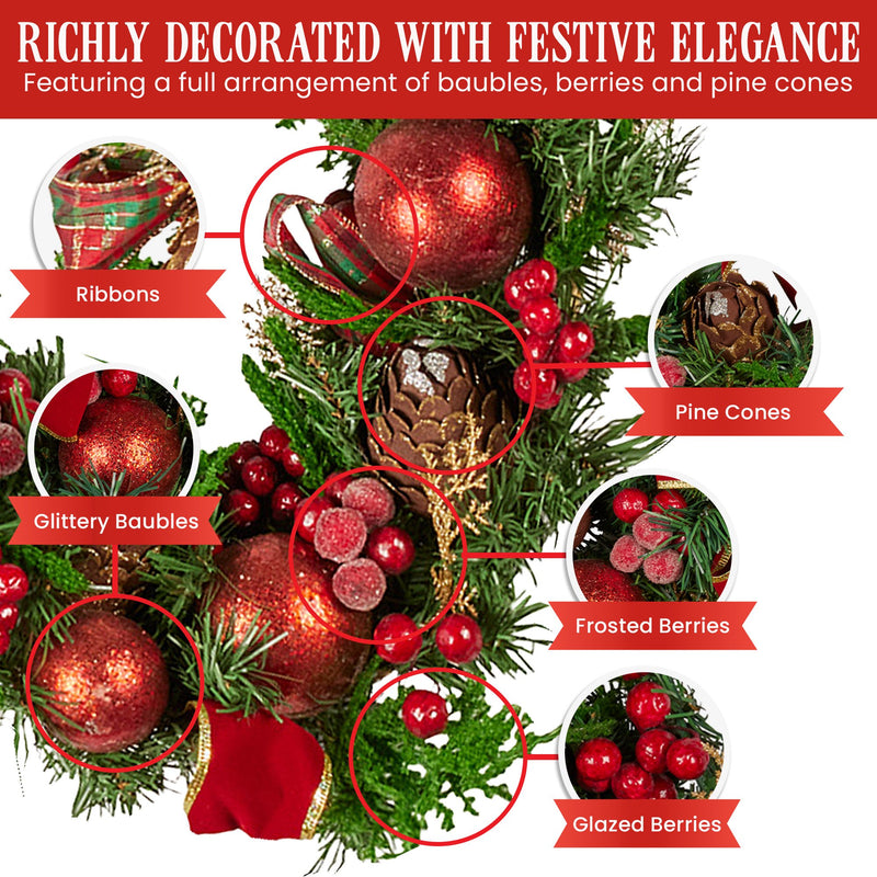 185cm Christmas Garland
