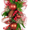 100cm Christmas Garland – Festive Shelf or Banister