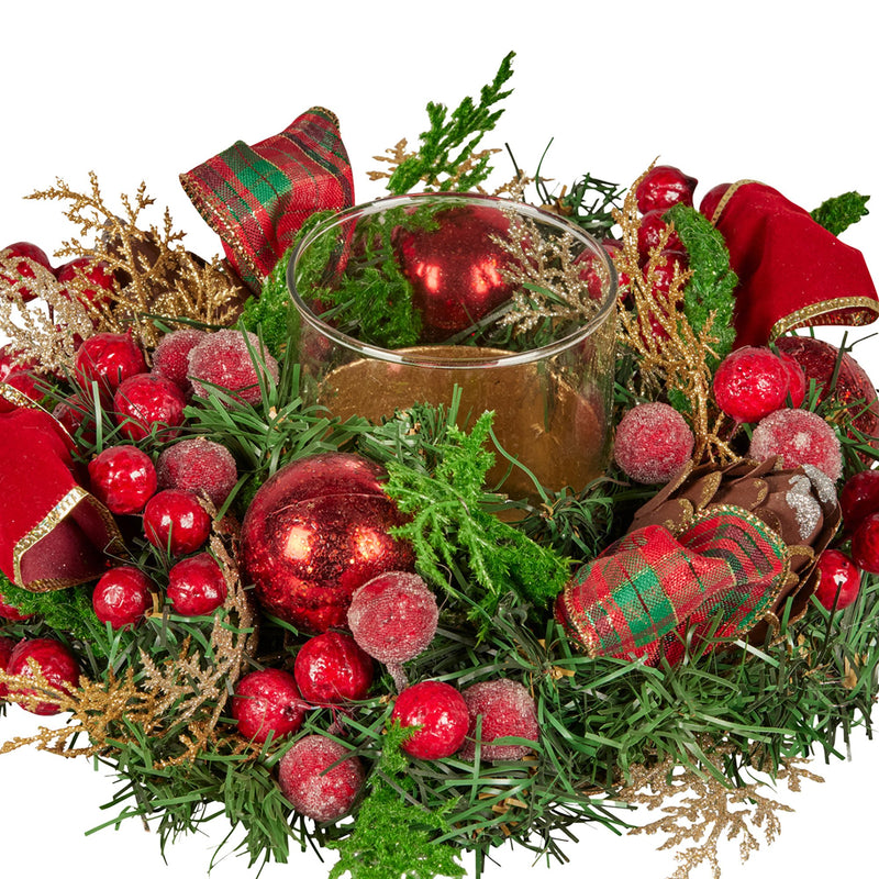 Christabelle 26cm Christmas Centrepiece