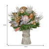 Christabelle 33cm Christmas Bouquet – Festive Floral Arrangement