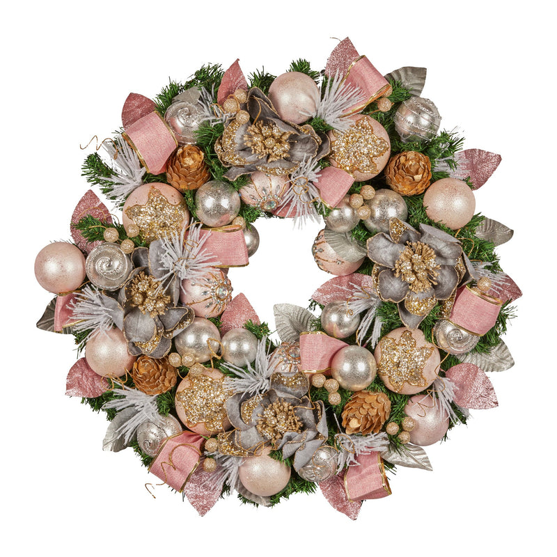 71cm Christmas Wreath – Lush Festive Door