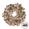 71cm Christmas Wreath – Lush Festive Door