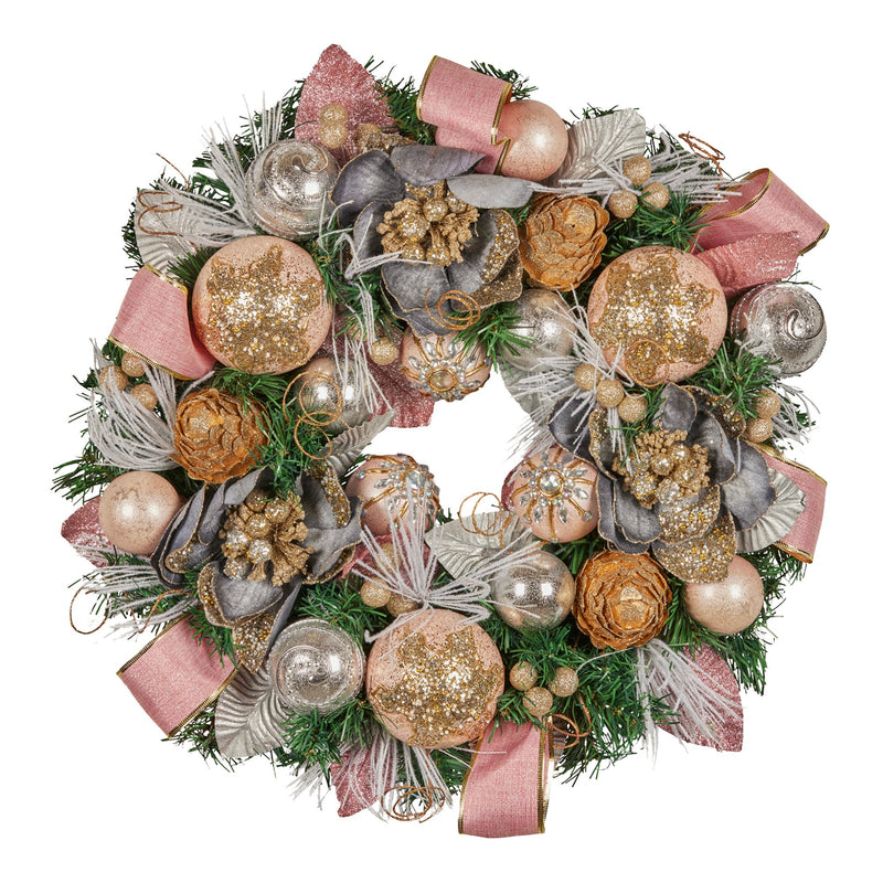 Christabelle 56cm Christmas Wreath – Lush Festive