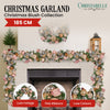 185cm Christmas Garland – Lush Festive Door or Mantel