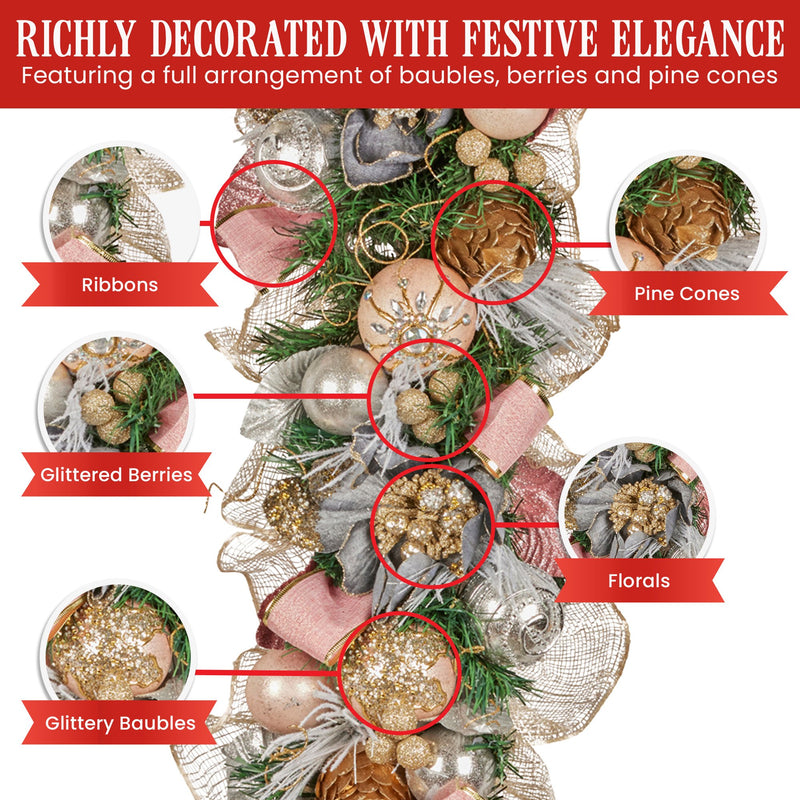 Christabelle 100cm Christmas Garland