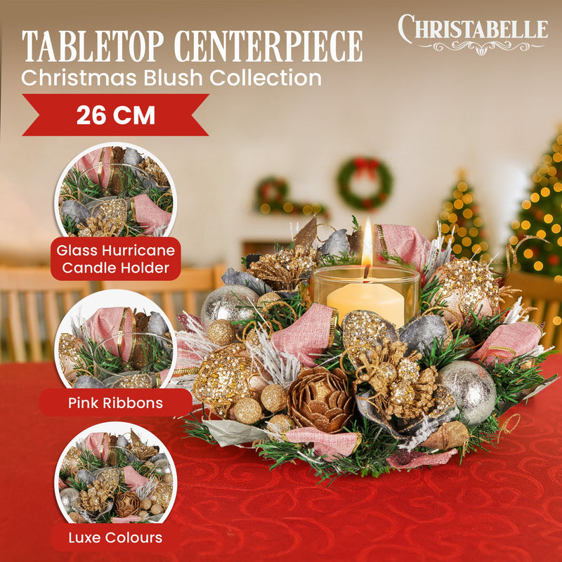 Christabelle 26cm Christmas Centrepiece
