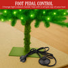 Christabelle 7.5ft Curved Gremlin Tree with Red Bauble & LED Lights