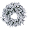 Christabelle 61cm Snowy Atica Pre-Lit Christmas Wreath – Warm White LED