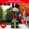 85cm Christmas Snowman On Presents Display
