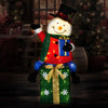 85cm Christmas Snowman On Presents Display