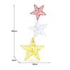 120cm Triple Star Christmas Display décor