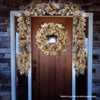 Christabelle 61cm Snowy Wreath – LED Lit