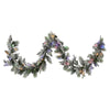 Christabelle 2.7M Snowy Pre-Lit Christmas Garland with Warm White LED Lights