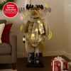1.1 m LED Animated Moose with Lantern