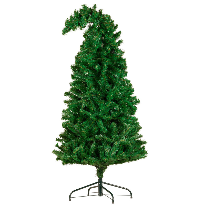 1.2m Curved Multicolour Pre-Lit Christmas Tree – 550 Tips