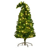 1.2m Curved Multicolour Pre-Lit Christmas Tree – 550 Tips