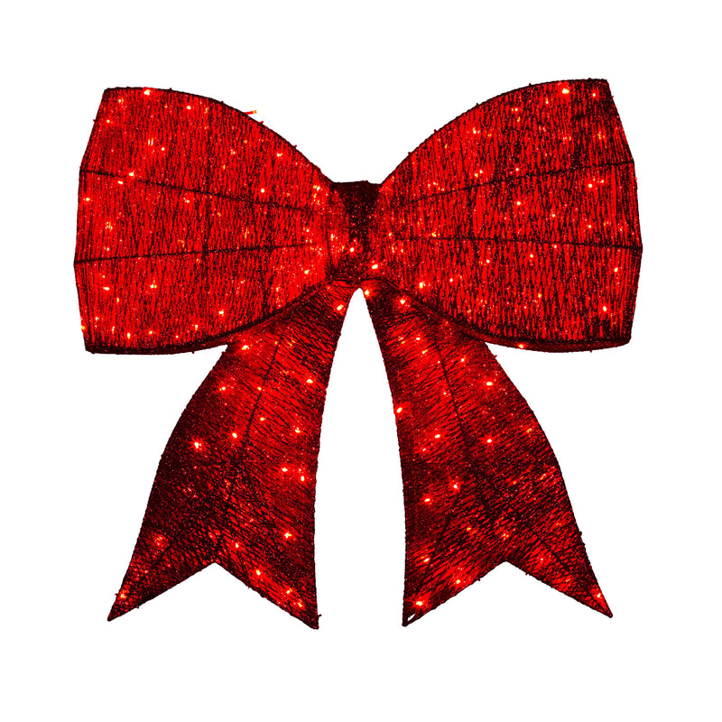 Christa Belle 91cm Christmas Display Bow – LED & Twinkle Lights