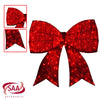 Christa Belle 91cm Christmas Display Bow – LED & Twinkle Lights